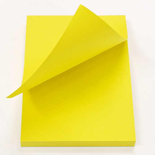 手書きメモ 黄色 長方形 エディターズメモ(方眼・罫線・無地) – てんのしごと道具店